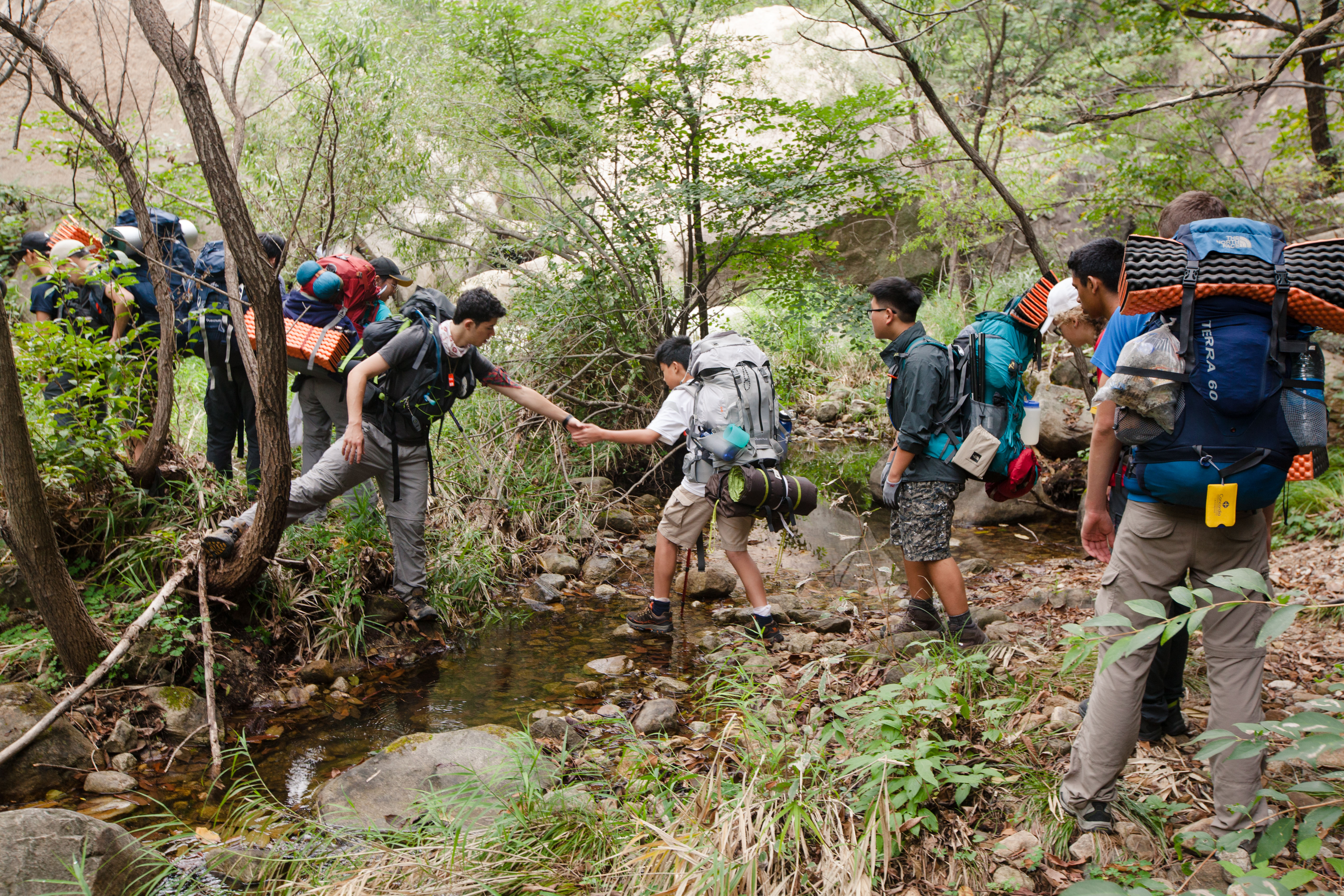 This group was not afraid to lend a helping hand which was needed our third day of the trip. The group really pulled together and showed care and support.