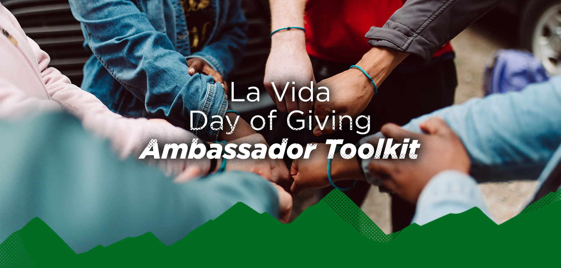ambassador toolkit header La Vida Day of Giving Ambassador Toolkit