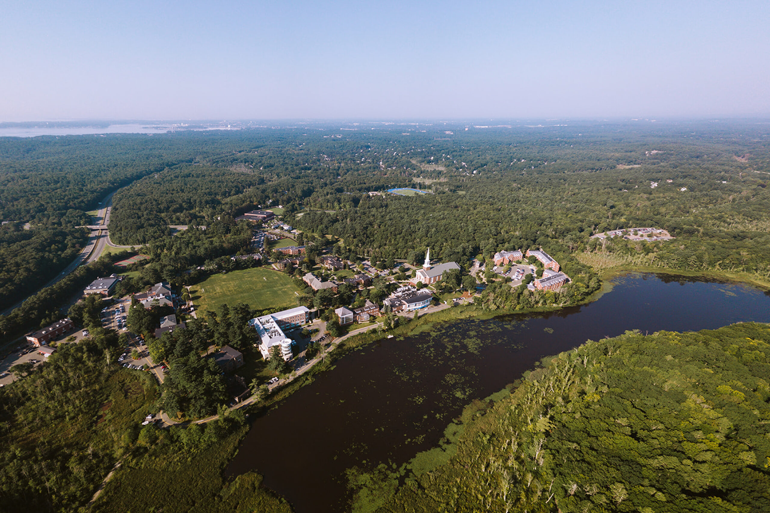 Campus Aerial Shot 